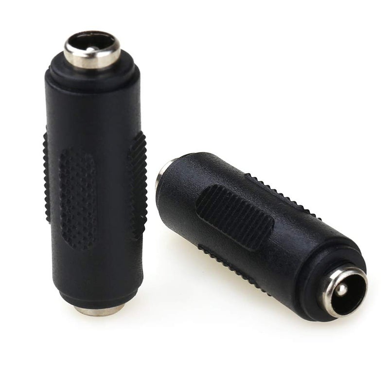 MOBOREST 12V 5.5mm x 2.1mm DC Power Connector Adapter, 12/24V Female to Female Power Jack Socket for Led Strip CCTV Security Camera Cable Wire Ends Plug Barrel -2PCS - Image 3